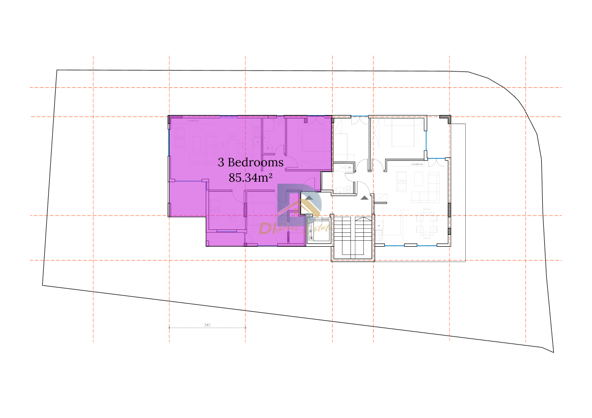 For Sale Three Bedroom Apartment - Resim 1