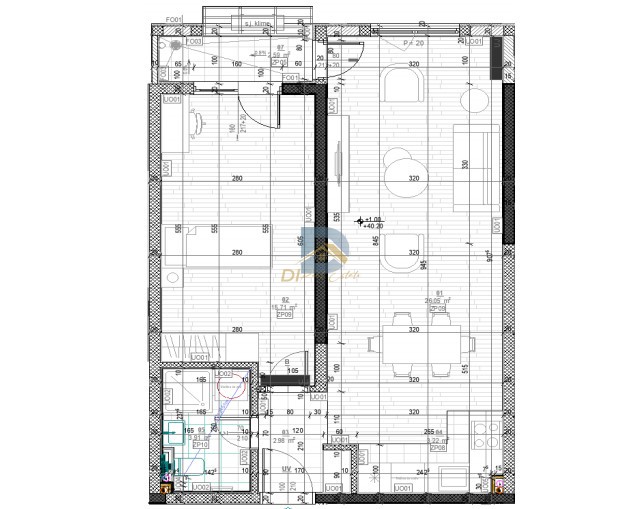 For Sale One Bedroom Apartment - Resim 4