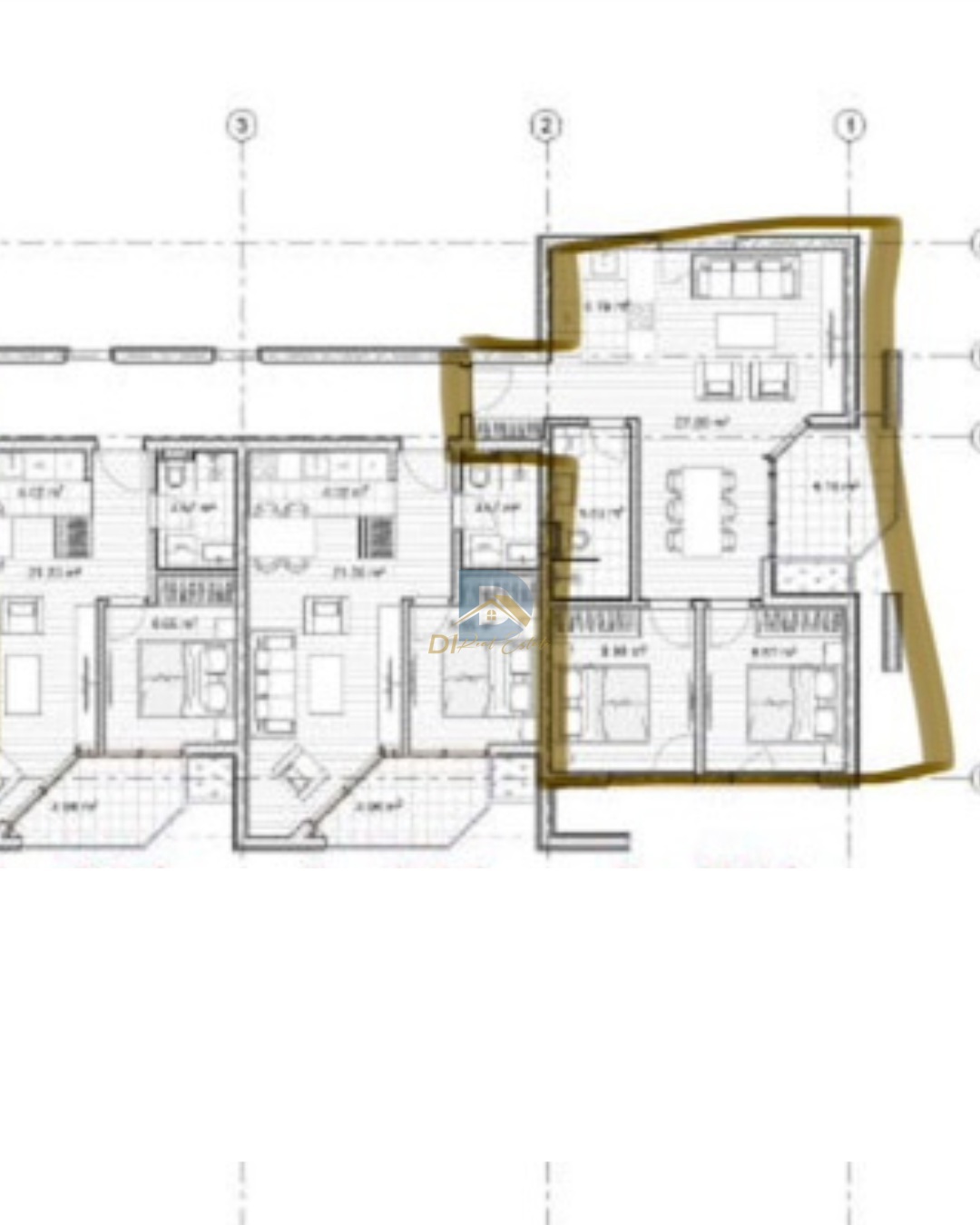 For Sale Three Bedroom Apartment - Resim 4