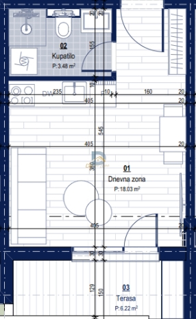 For Sale Studio Apartment - Resim 6