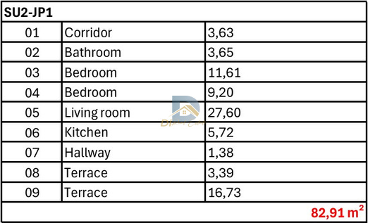For Sale Two Bedroom Apartment - Resim 8