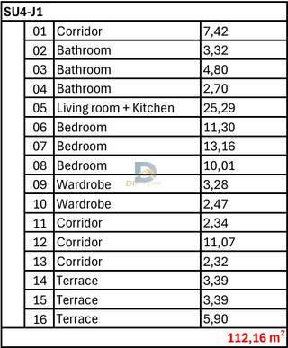 For Sale Three Bedroom Apartment - Resim 8