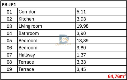 For Sale Two Bedroom Apartment - Resim 10