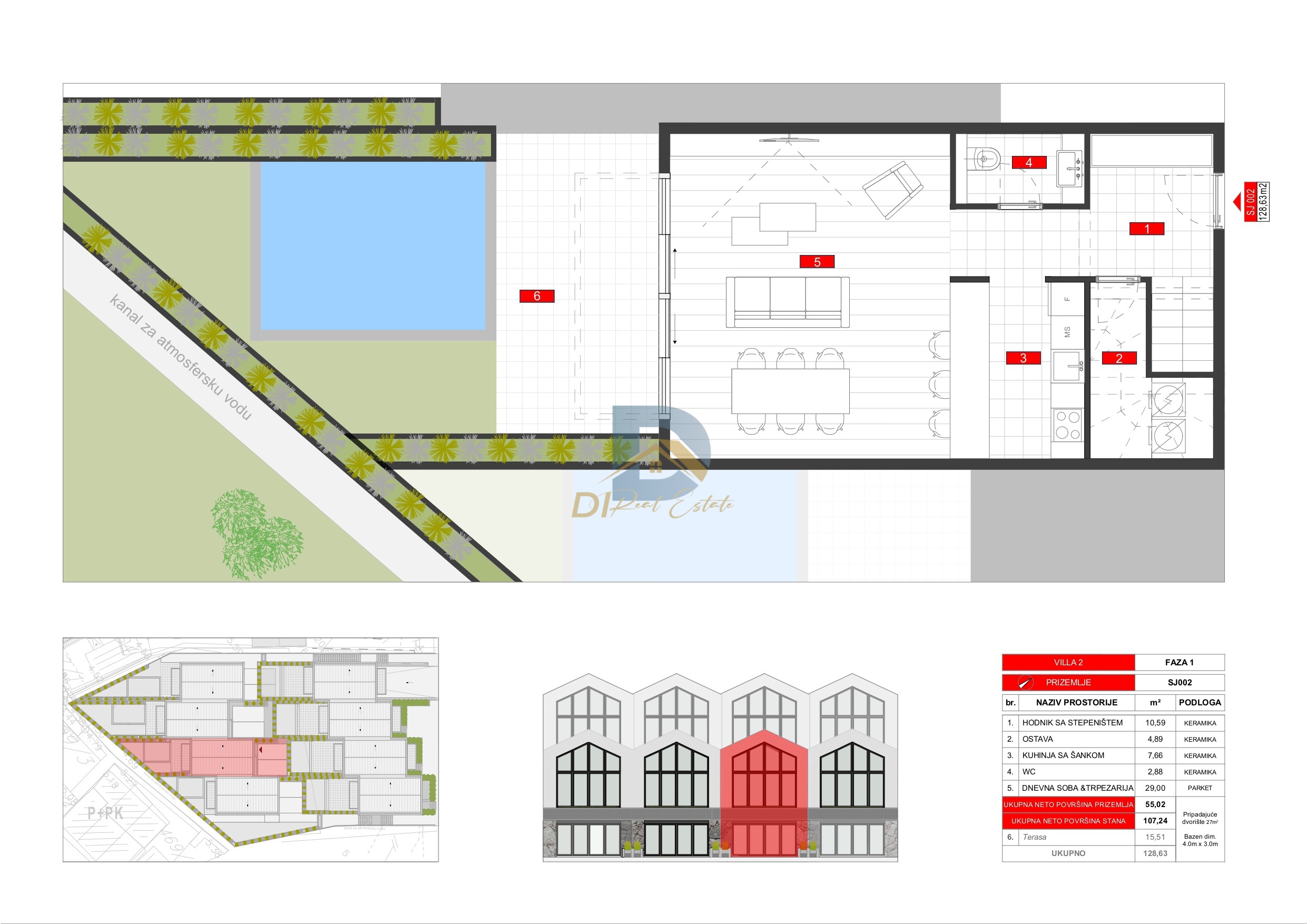 For Sale Three Bedroom Vila With Pool - Resim 5