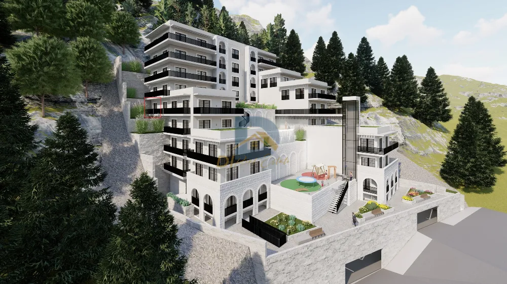 Satılık 1+1 Daire | Dubovica, Budva
